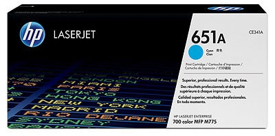 

Картридж HP 651A CE341A LaserJet 700 Color MFP 775 , голубой, 651A