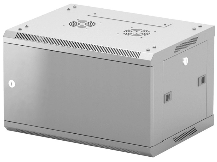 

Шкаф настенный 19", 6U Neomax NCB-WM6U-6035MK3-100-GY металлическая дверь, замок-ключ (3 шт), разборный, цвет серый, NCB-WM6U-6035MK3-100-GY