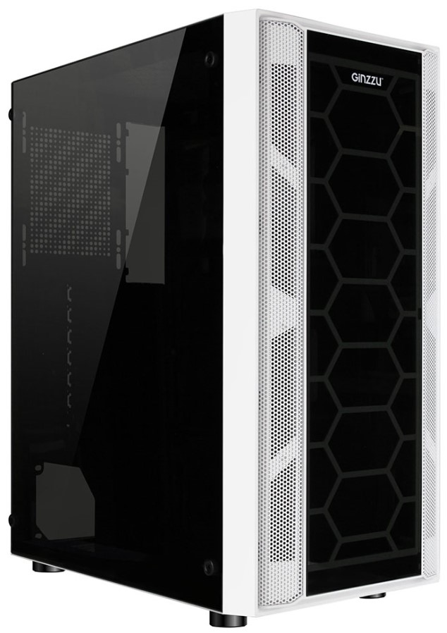 

Корпус ATX Ginzzu CL160 без БП, боковая панель из закалённого стекла, 2*USB 2.0, USB 3.0, CL160