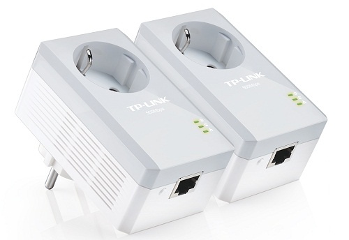 Изображение товара Комплект адаптеров Powerline TP-LINK TL-PA4010PKIT высокоскоростной