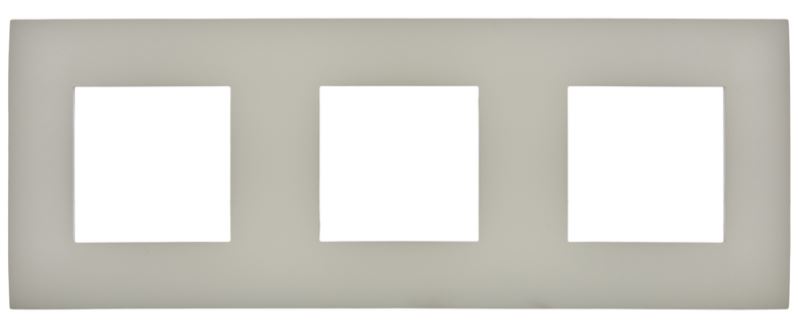 

Рамка тройная IEK SK-M32-K10 SKANDY SK-F03B Бежевый, SK-M32-K10