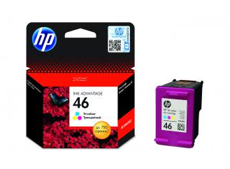 

Картридж HP CZ638AE № 46 для Deskjet Ink Advantage 2020hc /2520hc трёхцветный, CZ638AE