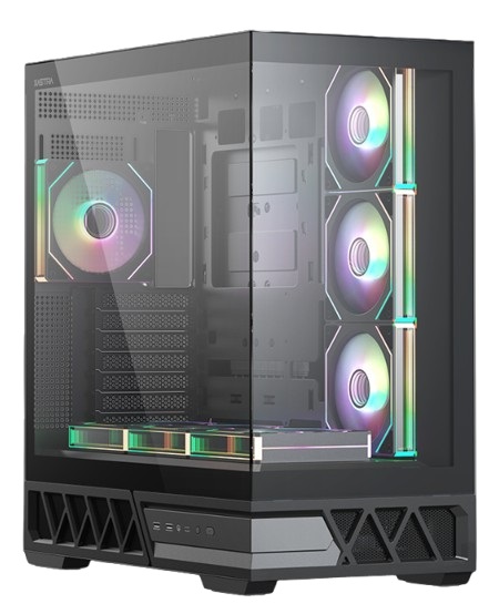 

Корпус ATX Xastra Q700 7ARGB-FS-C10-UC Black без БП, боковая панель из закалённого стекла, 2*USB 3.0, USB Type-C, Q700 7ARGB-FS-C10-UC Black