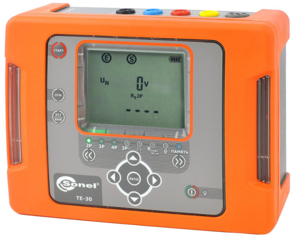 Изображение товара Измеритель заземления Sonel ТЕ‑30 цифровой профессиональный прибор