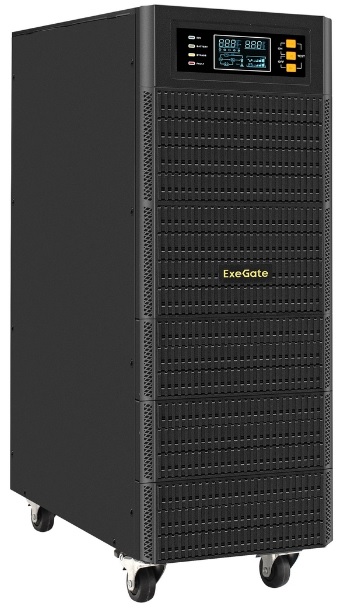 

Источник бесперебойного питания Exegate PowerExpert TL-575-6kVA.192V.LCD.AVR.T.USB.RS232.SNMP EX296951RUS On-line 6000VA/6000W, On-Line, PF=1, LCD, кл, PowerExpert TL-575-6kVA.192V.LCD.AVR.T.USB.RS232.SNMP