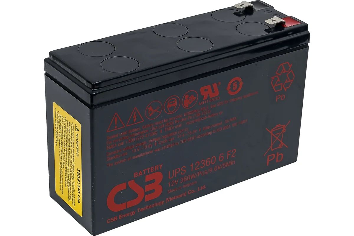 фото Батарея  CSB UPS123606