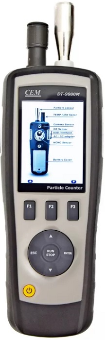 

Анализатор CEM DT-9880M CEM 482551 счётчик пылевых частиц, DT-9880M