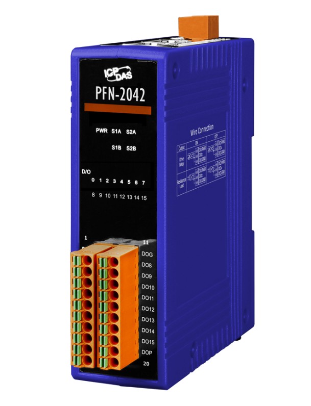 

Модуль ICP DAS PFN-2042 CR PROFINET I/O Module (Isolated 16-ch DO) (RoHS), PFN-2042 CR