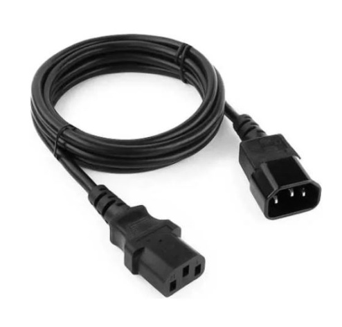 Изображение товара Кабель питания RETIC RTC-PWC-C14-C13 1.8м 3x0.75 мм² удлинитель