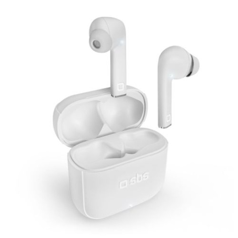 Изображение товара Беспроводные наушники SBS Beat Free, Bluetooth, Внутриканальные, Белый, [TEEARTWSBEATFREEBTW]