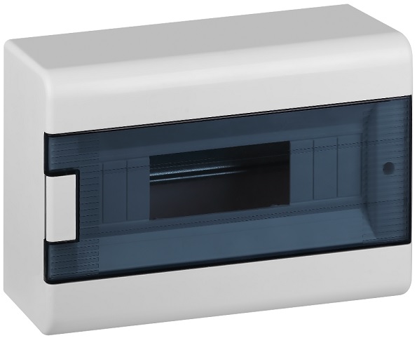 

Бокс навесной RUVinil 68012 12 мод цвет: бел. дверь: дым., 68012