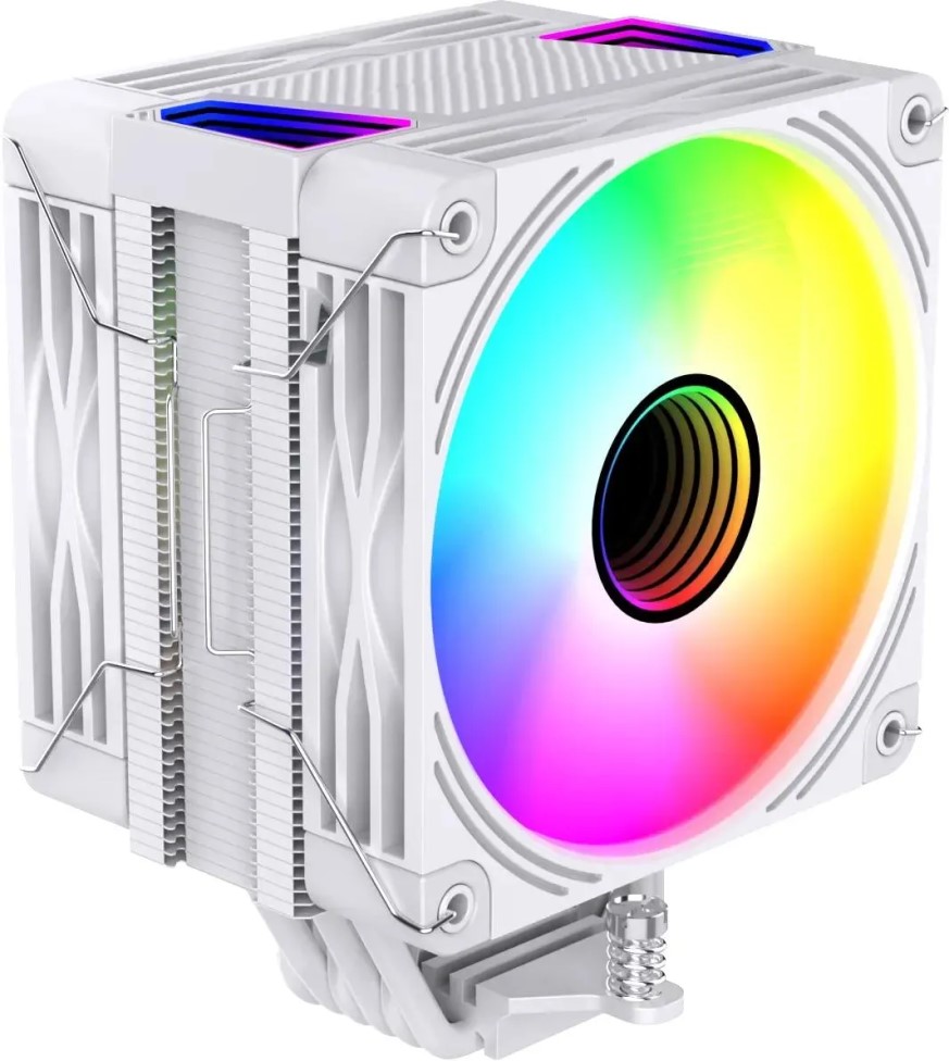 

Кулер Bloody BD-AC230-ARGB1-WH LGA1200/1700/1851/AM4/AM5 (TDP 230W, 2*120mm, 600-1600rpm, 93CFM, 32dBa) Ret, BD-AC230-ARGB1-WH