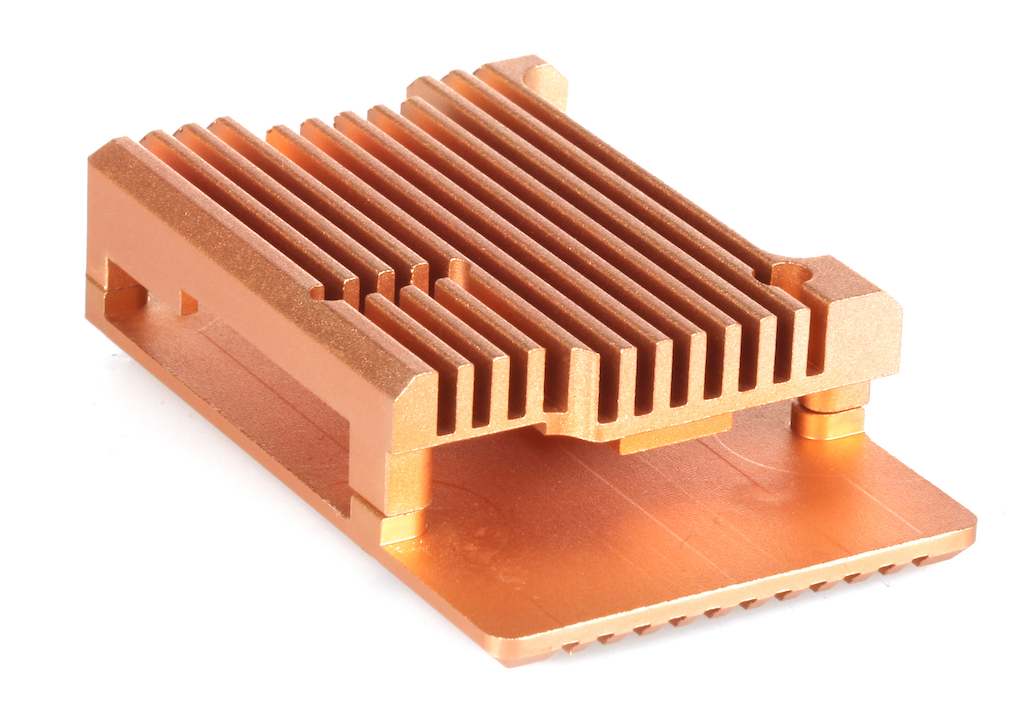 

Корпус Qumo RS025 Aluminium Case for Raspberry Pi 3, gold, RS025