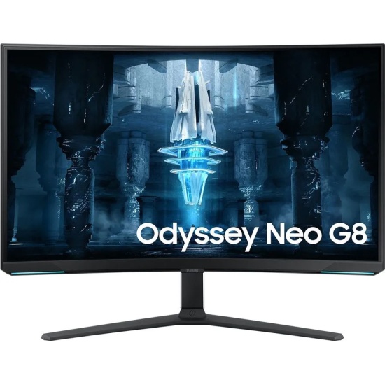 

Монитор 32" Samsung Odyssey Neo G8 S32BG852NI черный VA LED 16:9 HDMI полуматовая HAS Piv 350cd 178гр/178гр 3840x2160 240Hz FreeSync Premium Pro DP 4K, Odyssey Neo G8 S32BG852NI