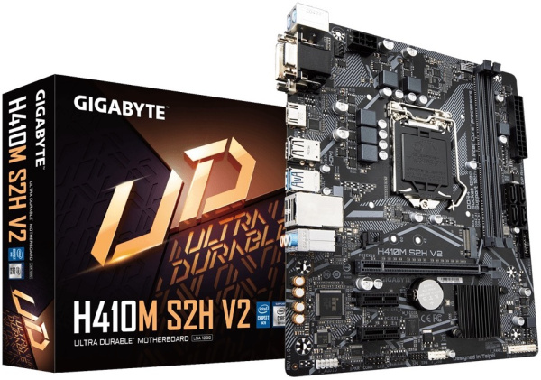 Изображение товара Материнская плата mATX GIGABYTE H410M S2H V2