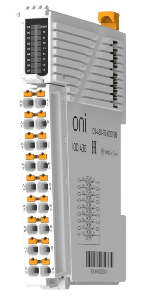 Изображение товара Модуль дискретного вывода ONI IOD-430-TB-00016N для автоматизации