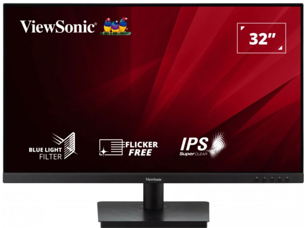 

Монитор 32" Viewsonic VA3209-2K-MHD черный, TFT IPS, 16:9, 4ms, 250cd, 1200:1, 178°/178°, 2560x1440, DP, HDMI, VA3209-2K-MHD