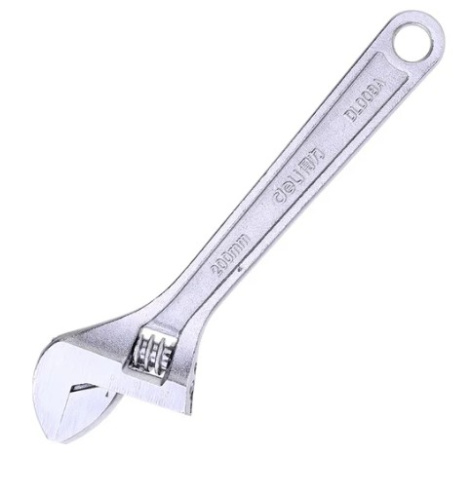 Изображение товара Разводной ключ Deli DL012A 300 мм универсальный для ремонта
