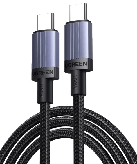 Изображение товара Кабель UGREEN L528 USB Type-C 3 м армированный для быстрой зарядки