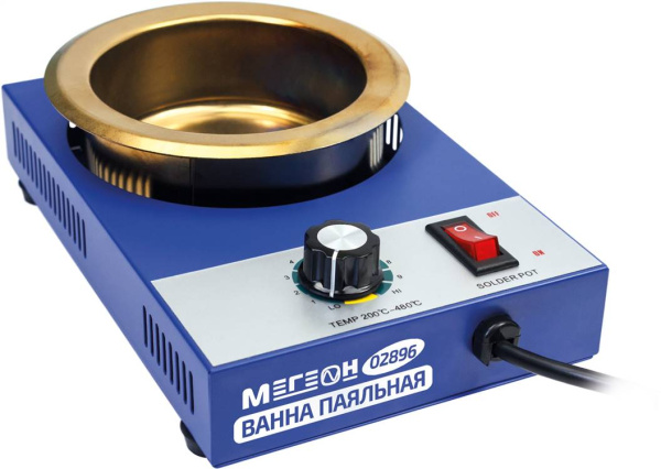 Изображение товара Паяльная ванна МЕГЕОН 02896 для пайки и лужения проводников
