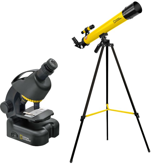 

Набор Bresser National Geographic 31311 BRESSER микроскоп и телескоп 45/600 и 40x-640x (91-18300), National Geographic
