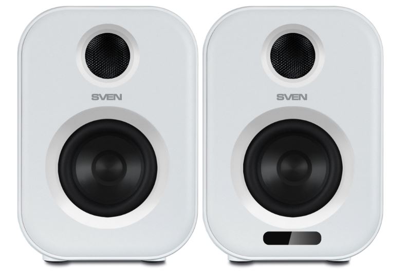 

Портативная акустика Sven АС MC-5 SV-022525 белая (50 Вт, Bluetooth, RCA, OPT, USB, microSD, пульт), АС MC-5