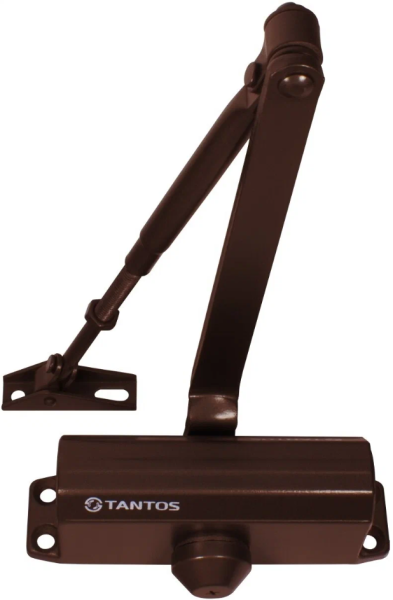 Изображение товара Доводчик дверной Tantos TS-DC065 коричневый для дверей до 75 кг и 950 мм шириной