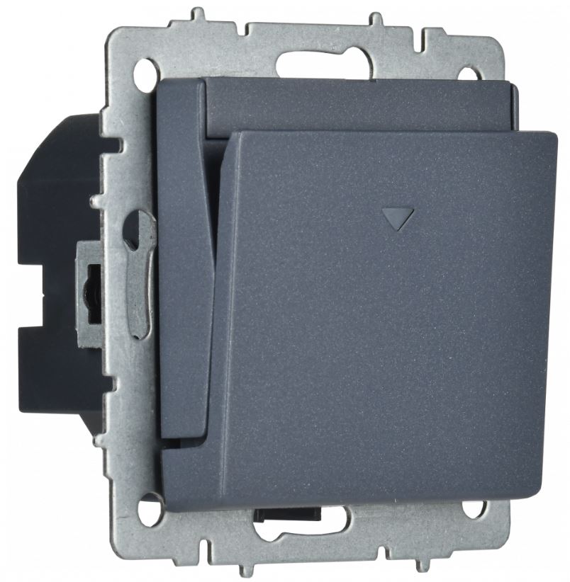 

Выключатель карточный IEK BR-V11-0-10-K35 BRITE 30А ВС10-1-8-БрМ Маренго, BR-V11-0-10-K35