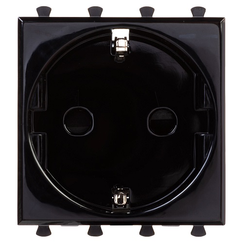 

Розетка DKC 4402002 модульная, 2P+E, с з/ш, "Чёрный квадрат", 2 модуля, "Avanti", 4402002