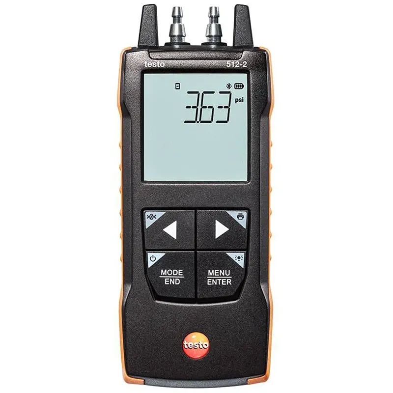 

Манометр Testo 512-2 дифференциальный с подключением к приложению, 512-2