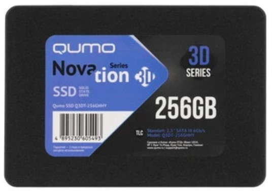 Изображение товара SSD накопитель Qumo Q3DT-256GHHY 256 ГБ для ПК и ноутбуков