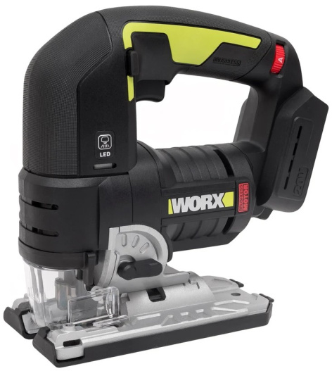 Изображение товара Аккумуляторный лобзик WORX Professional WU550.9 с бесщеточным двигателем