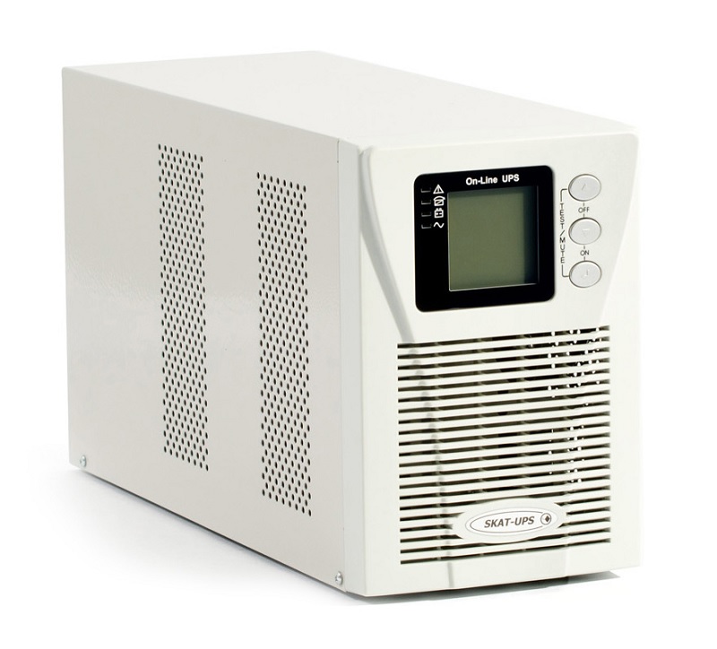 

Источник бесперебойного питания Бастион SKAT-UPS 1000 (24V) 1000ВА/800Вт/On-Line/2хБезАКБ(17-200Ач)/220В/МПТ, SKAT-UPS 1000 (24V)