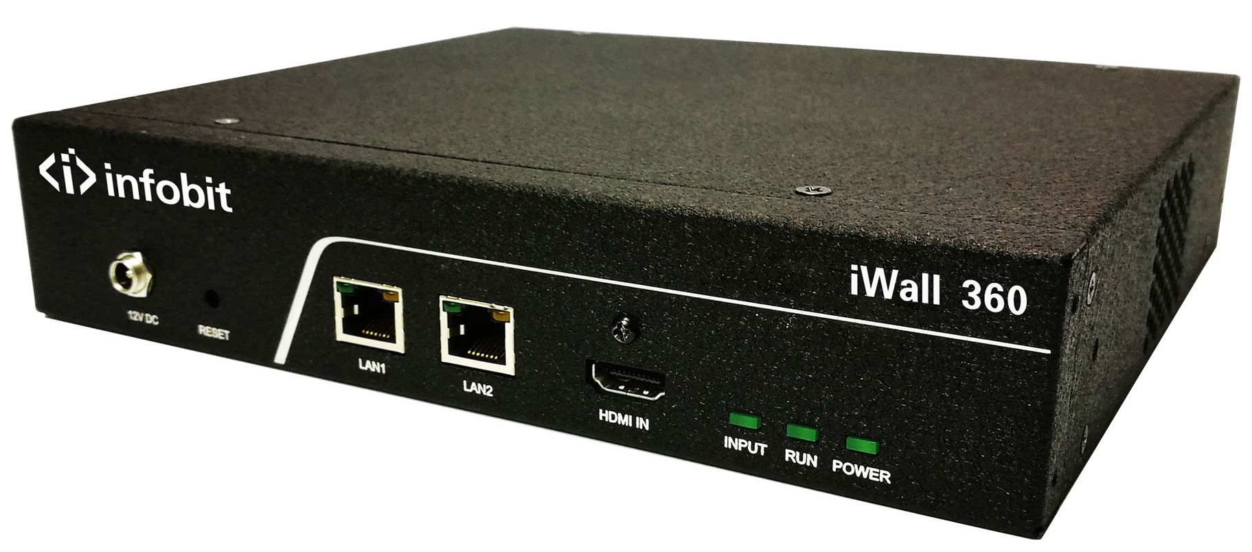 

Контроллер видеостен Infobit iWall 360 1 вход 4K HDMI, 4 выхода 1080р, вращение на 360 градусов, поддержка каскадирования, iWall 360