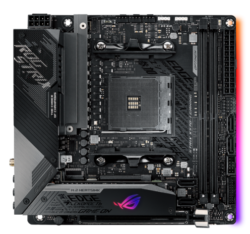 Изображение товара Материнская плата ASUS ROG Strix X570-I Gaming для процессоров AMD AM4, Mini-ITX