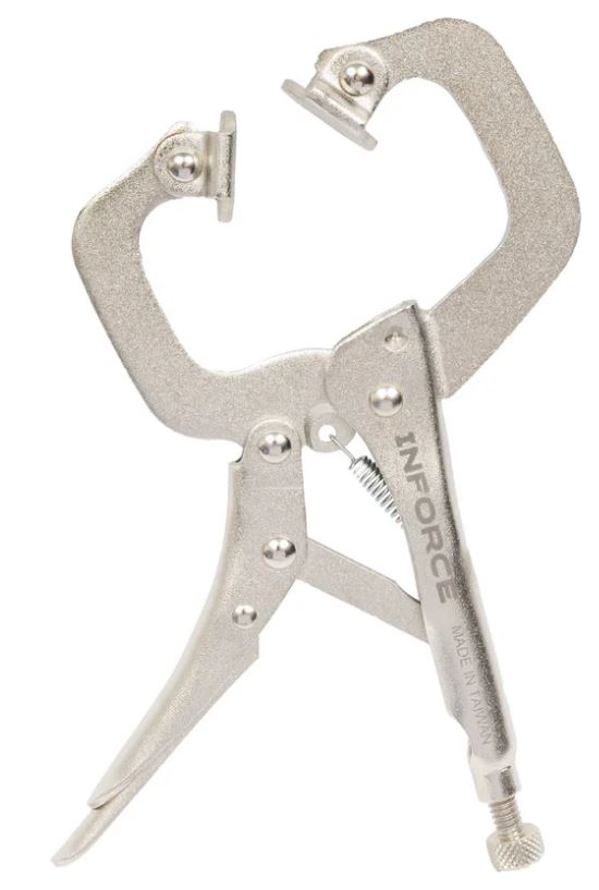 

Тиски Inforce 06-03-50 ручные глубокого захвата 6", 06-03-50
