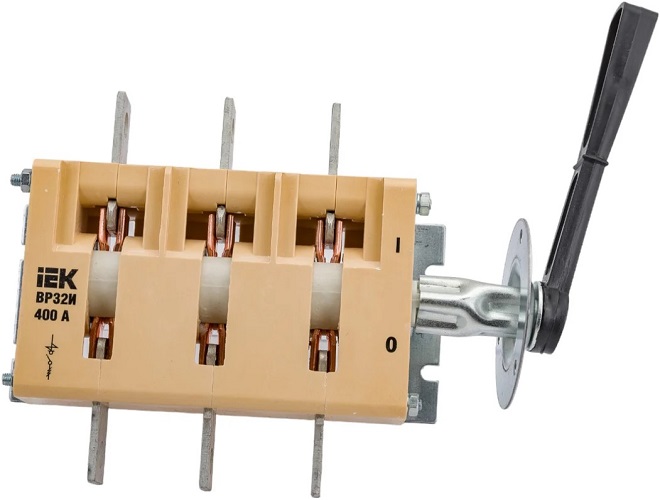 

Выключатель-разъединитель на 1 направление IEK SRK31-111-400 ВР32И-37В31250 400А, SRK31-111-400