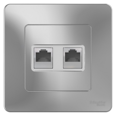 Изображение товара Электроустановочные изделия Blanca от Systeme Electric 2 разъема IP20 внутри