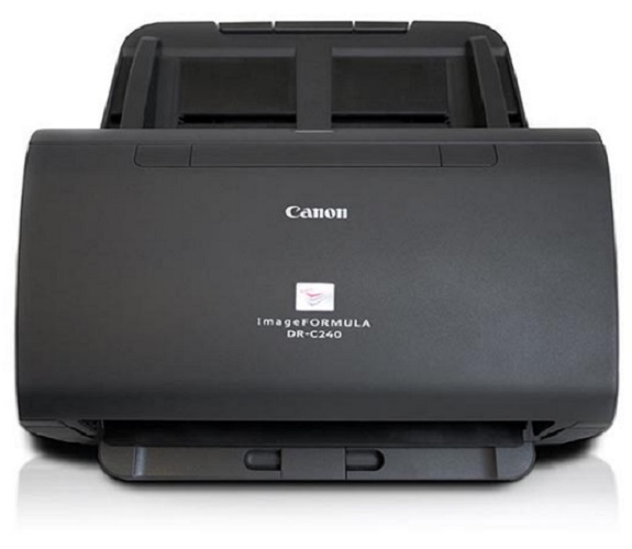 

Документ-сканер Canon imageFORMULA DR-C240 0651C003 A4, 600dpi, 45(30)ppm, ADF 60, duplex, USB, сканироване паспортов толщиной до 4 мм, imageFORMULA DR-C240