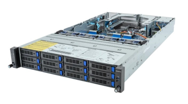 Изображение товара Сервер 2U XComPLX AMD EPYC 9254/SOC/256GB DDR5/LSI 9560+CV/2x480GB SSD + 4x960GB SSD/2x1G/2x1600W 2U