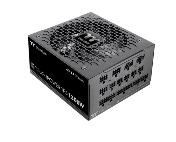 

Блок питания ATX Thermaltake PS-TPD-1300FNFATE-1 1300W, 80+ Titanium, 12VHPWR, full modular, PS-TPD-1300FNFATE-1