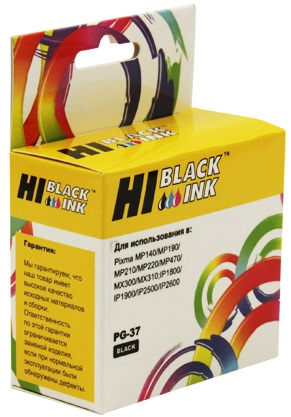 Изображение товара Картридж Hi-Black PG-37 цветной для Canon струйных принтеров и МФУ