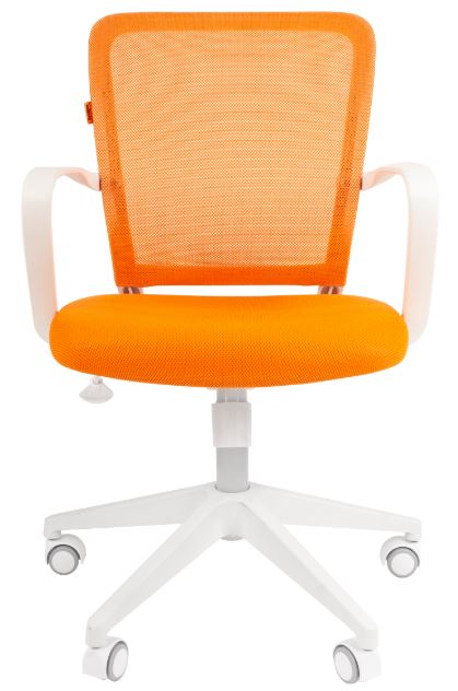 

Кресло офисное Chairman 698 Chairman 7076191 белый пластик TW-16/TW-66 оранжевый, 698