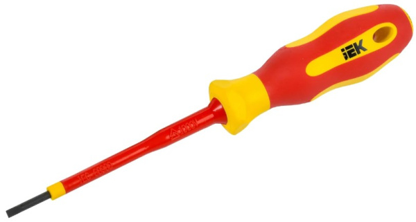 Изображение товара Отвертка IEK A2L5-SC30-T2-SL-25-075 для закручивания винтов и шурупов
