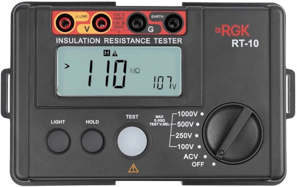 фото Мегаомметр  RGK rt-10 в Санкт-Петербургe