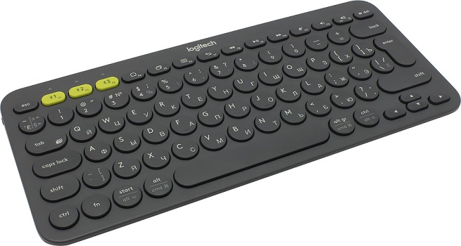 

Клавиатура беспроводная Logitech K380 BT черная, 920-007584, K380