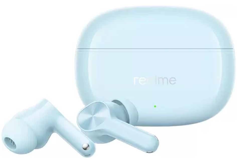 

Наушники беспроводные Realme Buds T200x 6941764467675 внутриканальные синий BT в ушной раковине, Buds T200x