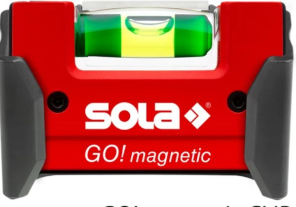 Изображение товара Компактный уровень SOLA GO! Magnetic 75 мм с магнитом и подсветкой