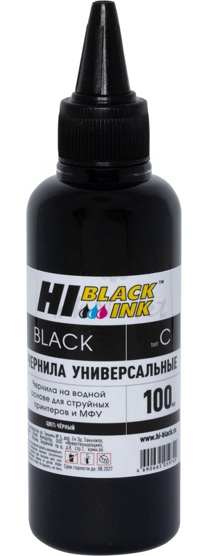 Чернила Hi-Black HB-CAN-Bk-100ML