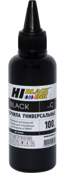 Изображение товара Чернила для струйных принтеров Hi-Black HB-CAN-Bk 100мл черные